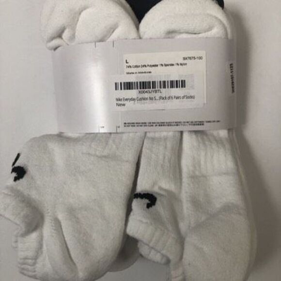 Nike Everyday Cushion No Show Socks Men’s Size 8-12/ Women’s size 10-13 - Picture 7 of 7